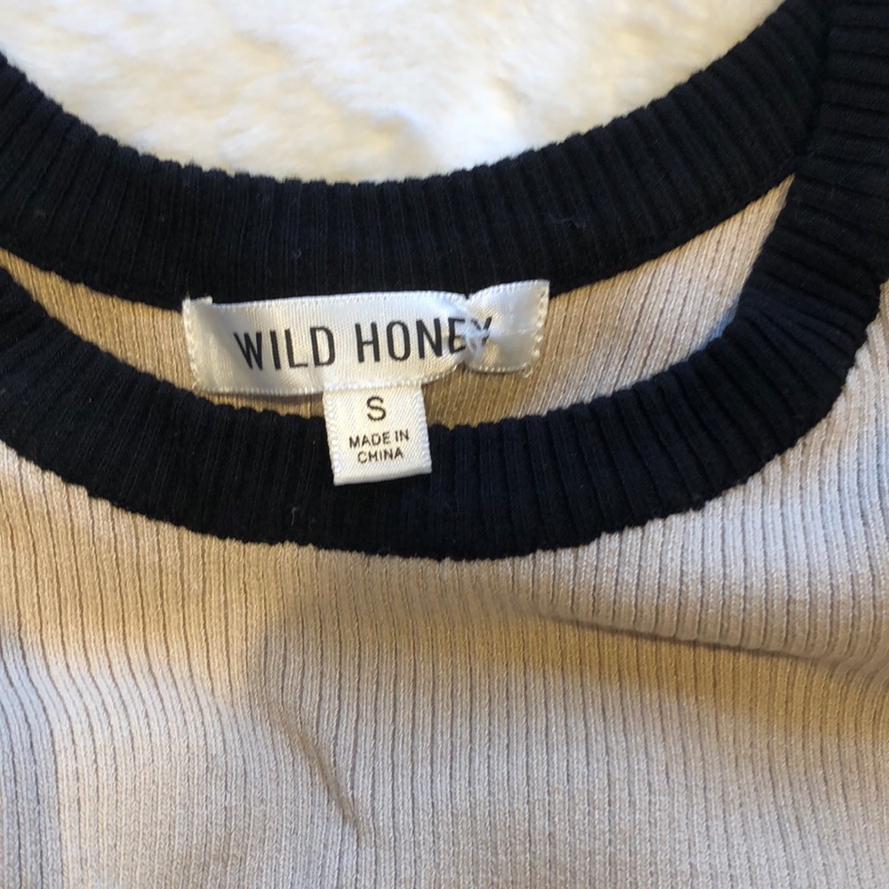 Color block crop top - Picture 3 of 3